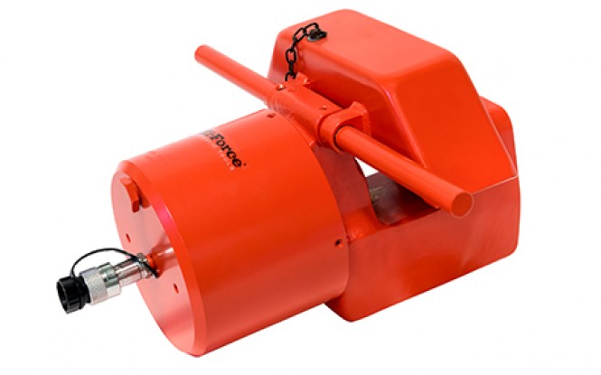 زنجیر برهیدرولیکی 700 بار فشارقوی پمپ جدا با توان 50 تن مدل HCC-Range ساخت هایفورس انگلستان